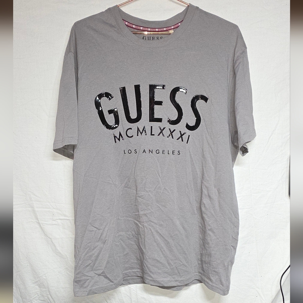 GUESS Charcoal Short Sleeve Tee